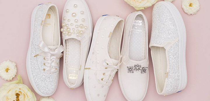 Keds and Kate Spade team up for wedding shoe collection