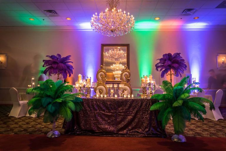 mardi gras wedding ideas