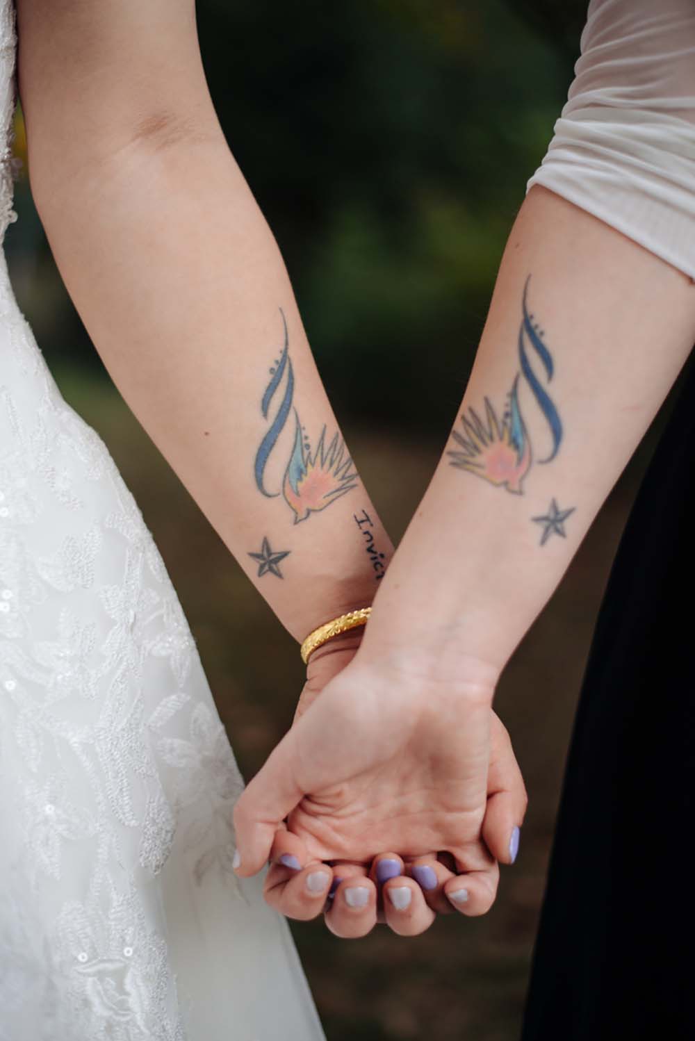 Lesbian high school sweethearts tie the knot Equally Wed