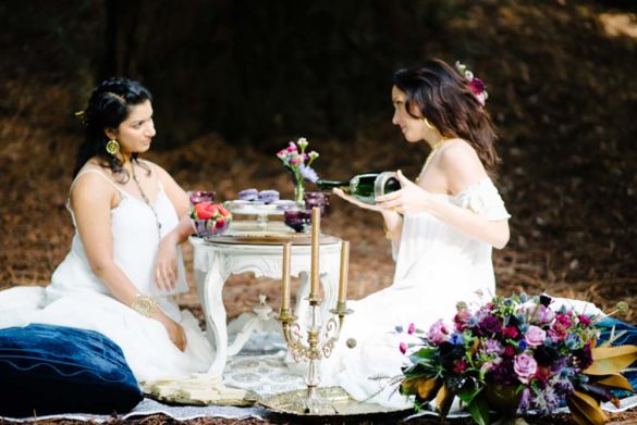 Redwood Forest Fairy Tale Lesbian Wedding Equally Wed 33 Equally