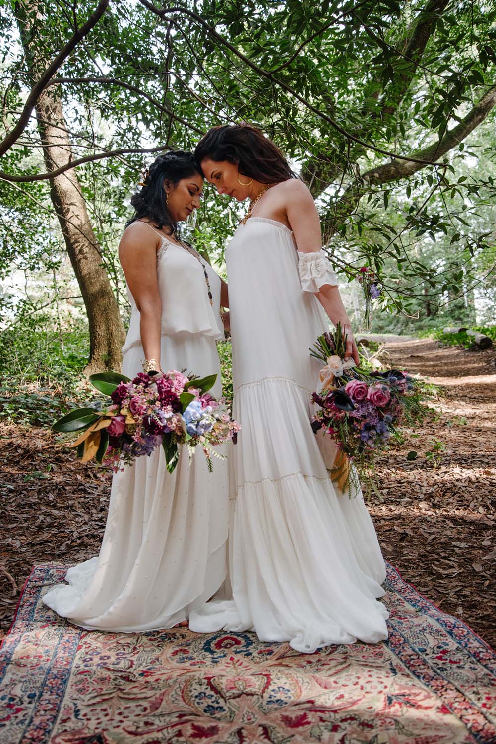 Redwood Forest Fairy Tale Lesbian Wedding Equally Wed 96 Equally