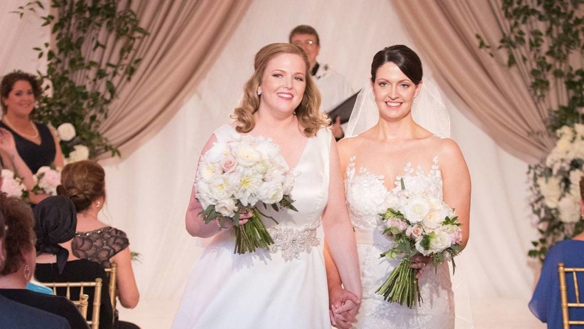 Celebrity lesbian wedding news: former Miss America winner Deidre Downs Gunn marries Abbott Jones in Alabama