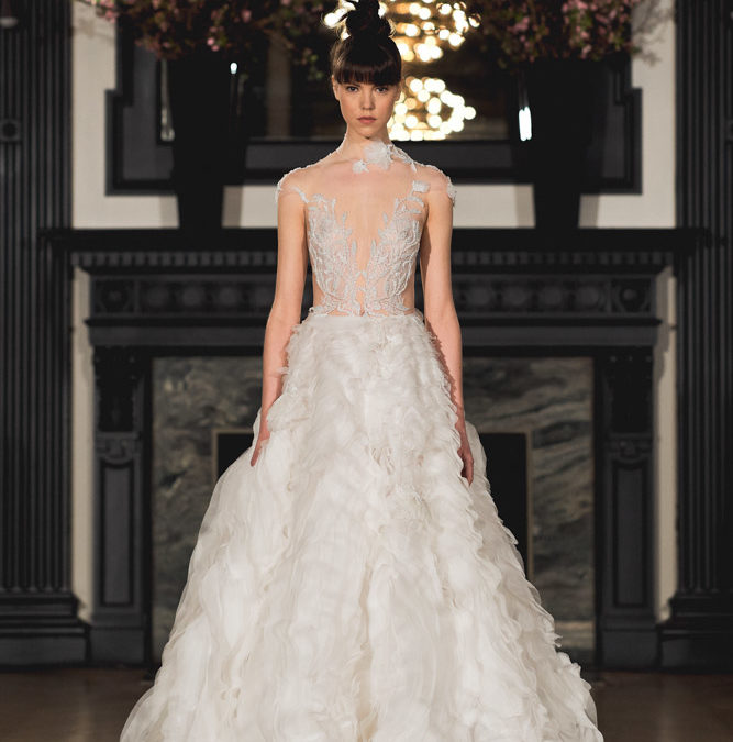 Ines Di Santo 'Modern Romance' Spring 2019 Bridal Collection | Photo: Mike Colon | Equally Wed, LGBTQ weddings