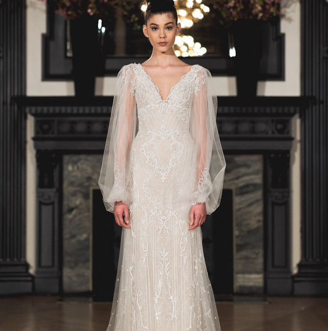Ines Di Santo 'Modern Romance' Spring 2019 Bridal Collection | Photo: Mike Colon | Equally Wed, LGBTQ weddings