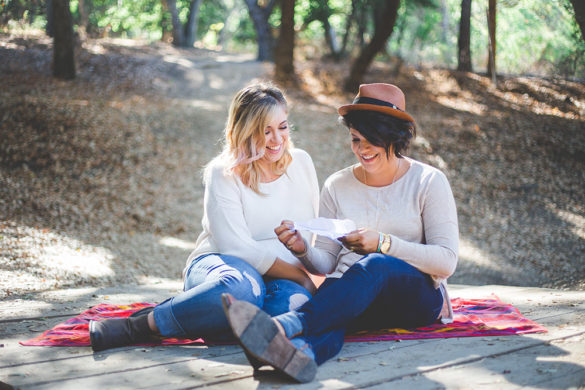 California park lesbian proposal - Equally Wed