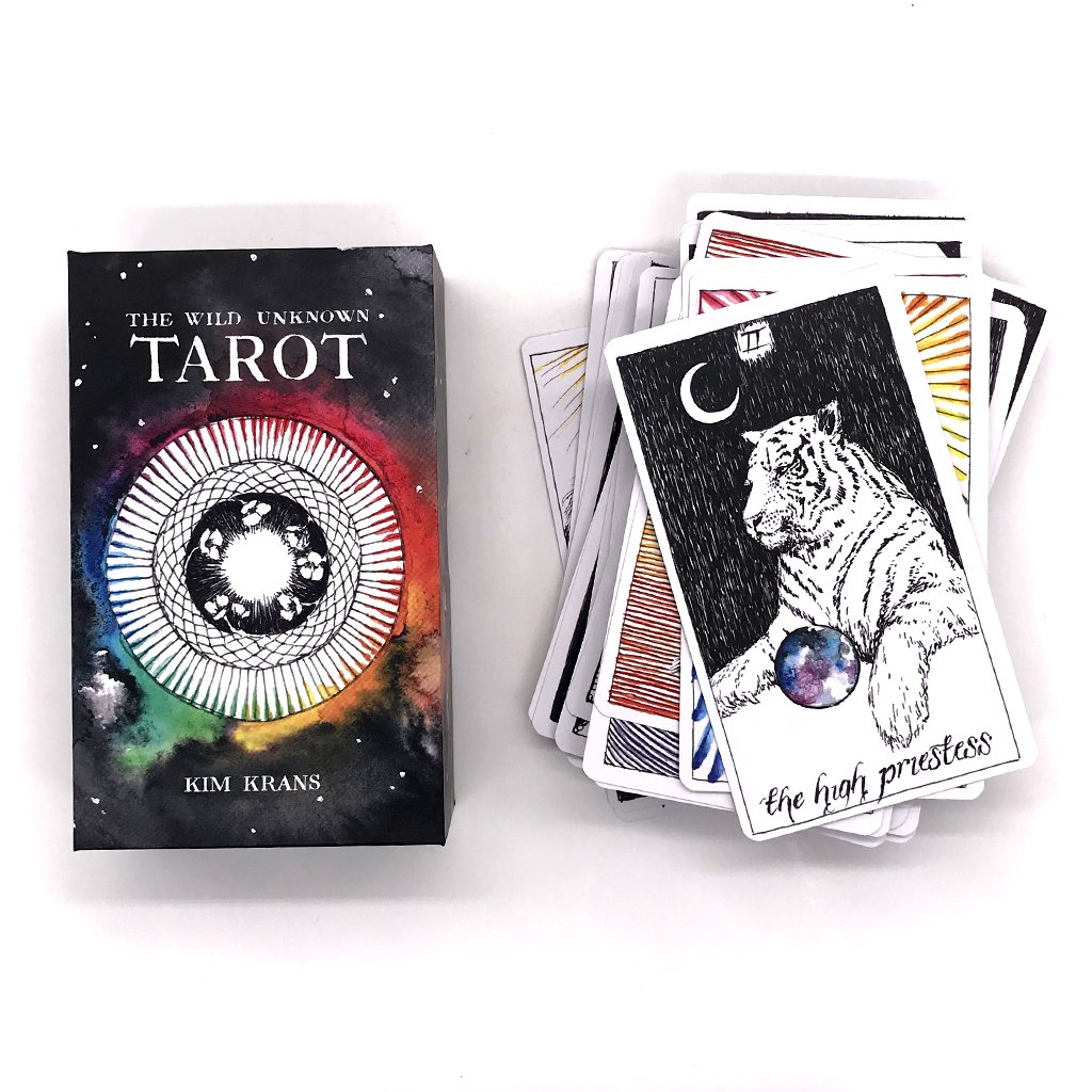 Wild Unkown tarot deck and book by Kim Krans Equally Wed