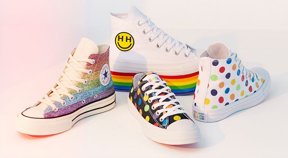 Walk with love in these Pride shoes