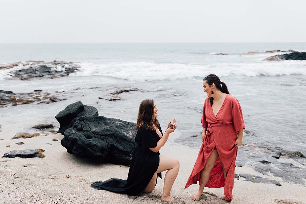 Surprise Hawaii photo shoot proposal | Equally Wed