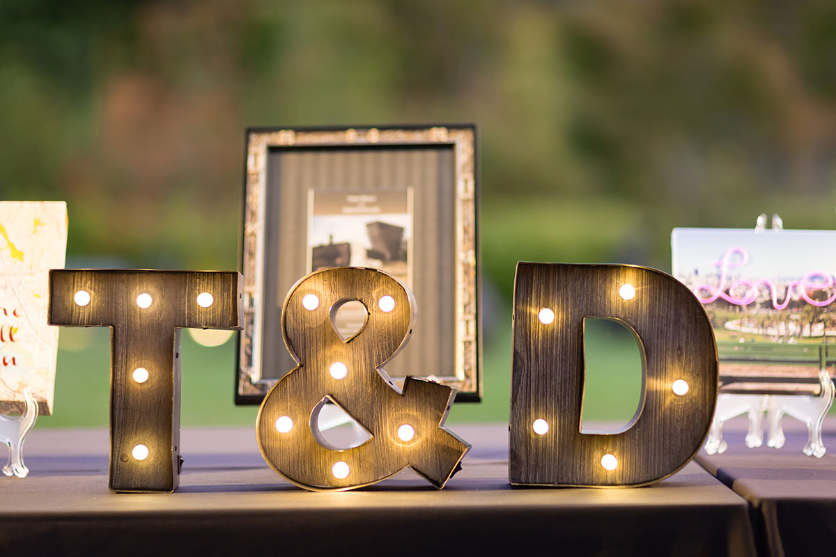 Artistic Wedding in the DeYoung Museum in San Francisco, California T & D letters