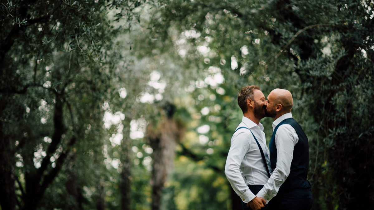 The Italian rustic moody destination gay wedding of your dreams