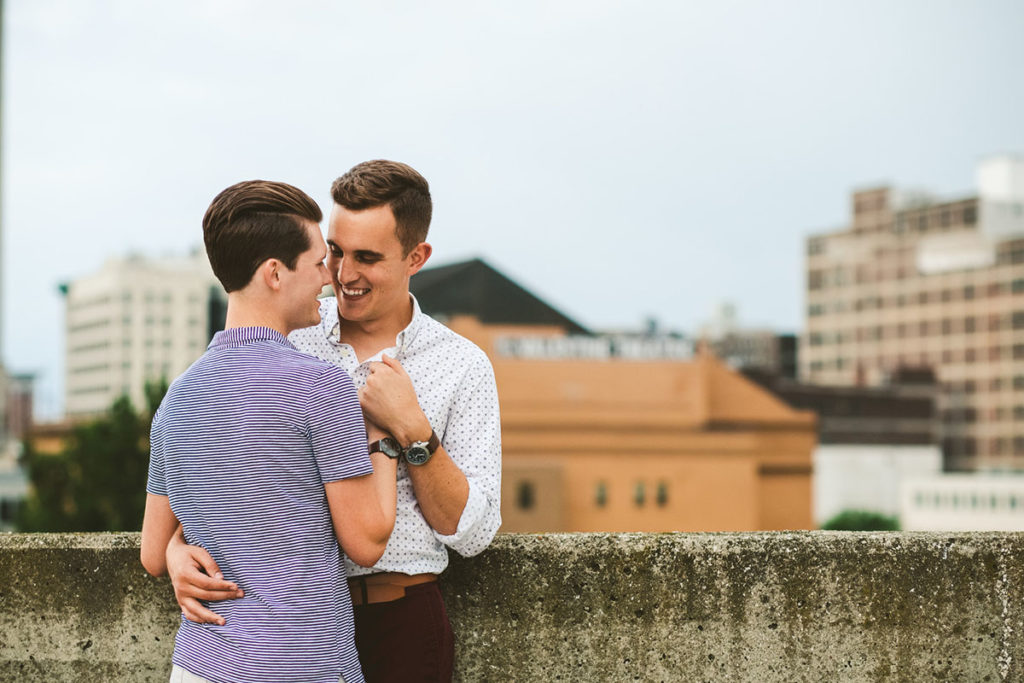 Fun, whimsical movie theater engagement