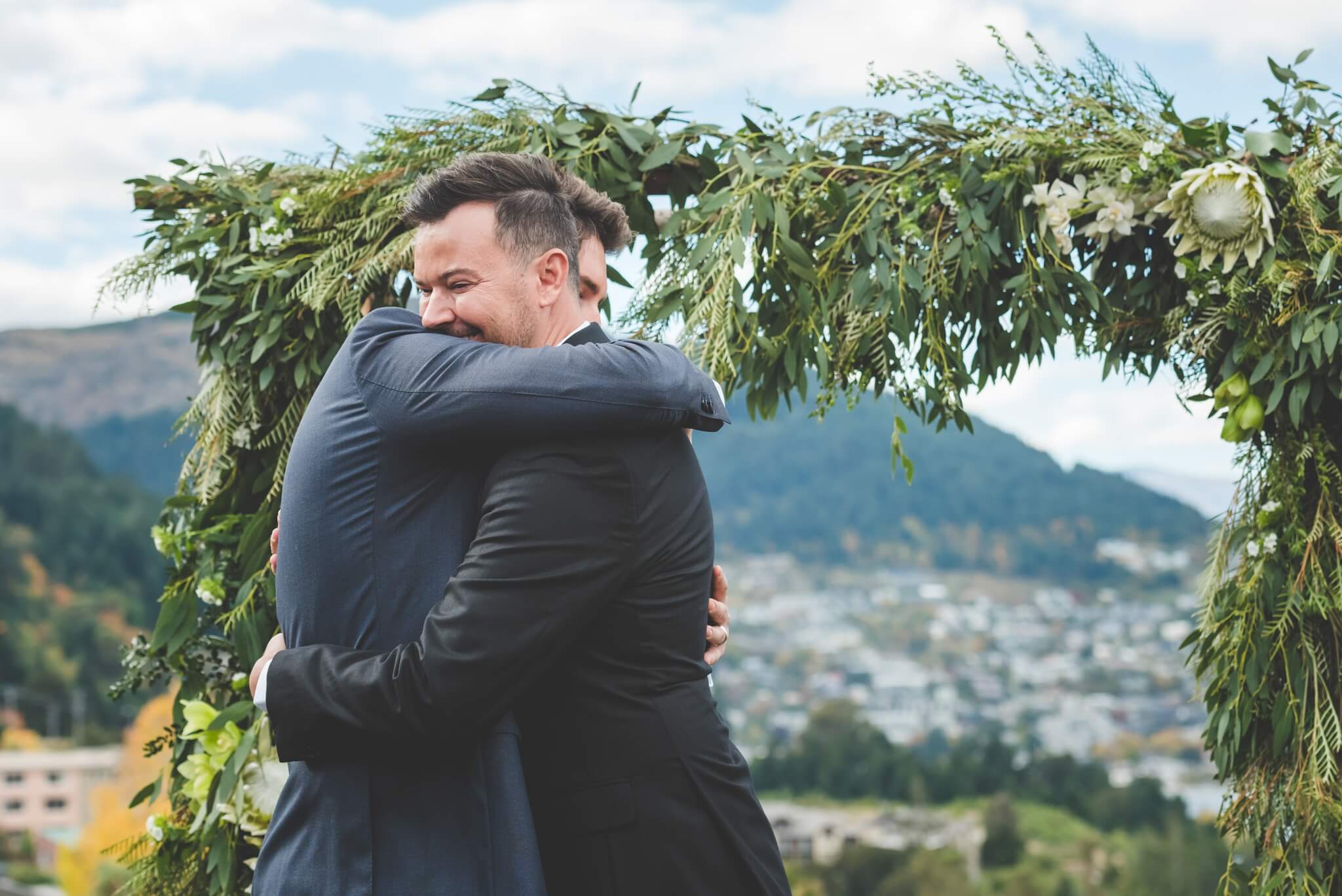 Intimate wedding in Queenstown, New Zealand