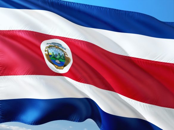 Marriage equality will become legal in Costa Rica by 2020 flag