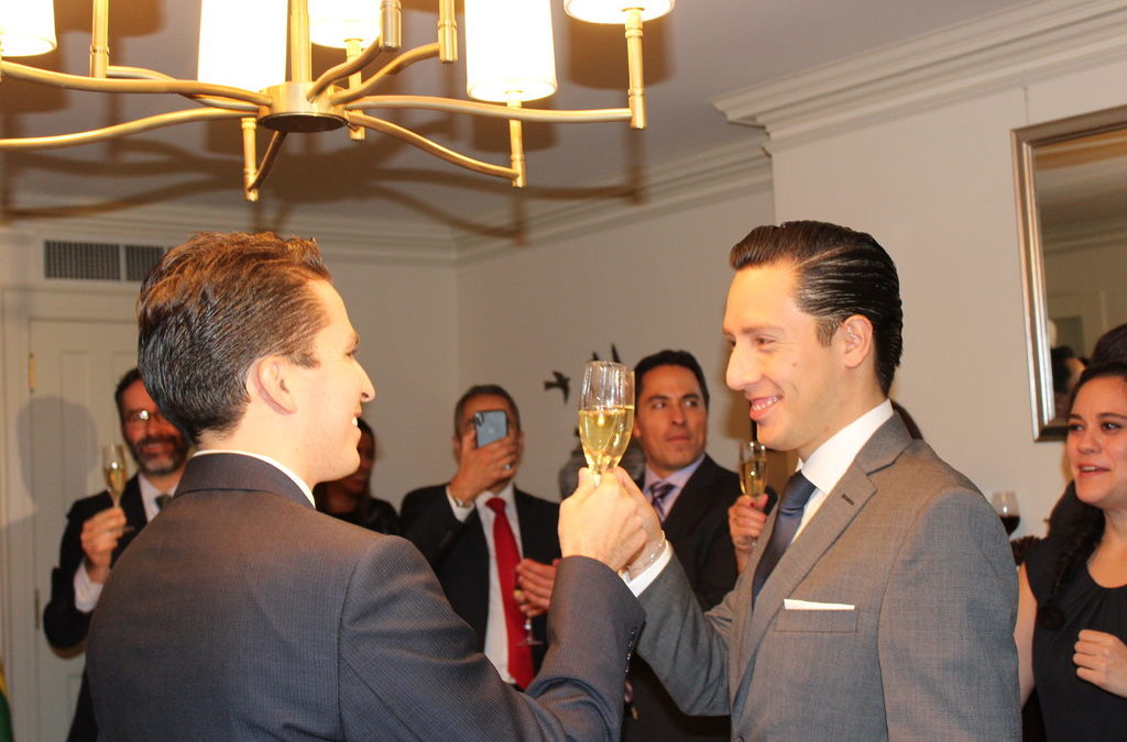 A gay Mexican couple just made history with their New York wedding