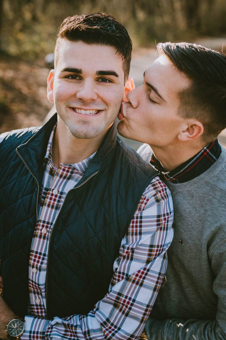 Autumn surprise proposal on Government Island