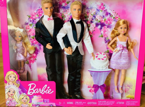 Grooms-to-be might make a gay Barbie doll wedding set a reality