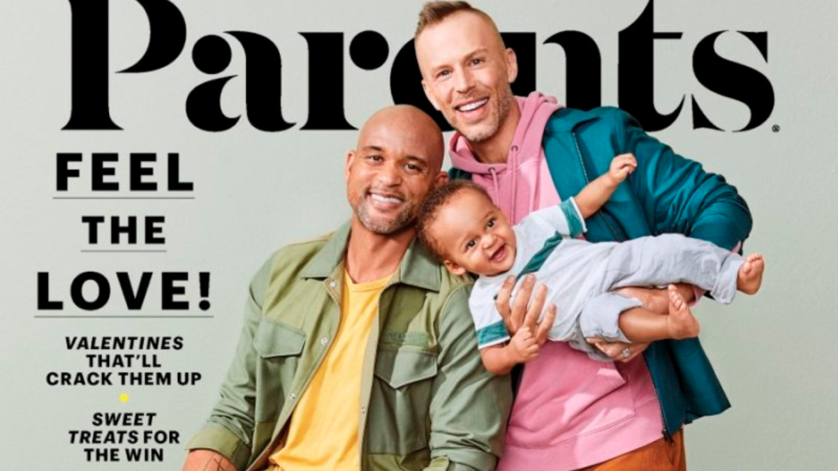 Parents magazine has its first cover with gay parents, and conservatives are mad