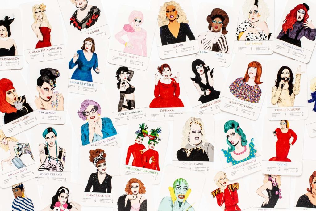 Drag Queen card race LGBTQ artist Valentine's Day gift guide Equally Wed