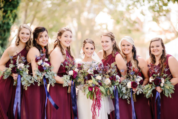 Fall fairytale wedding at a Victorian manor