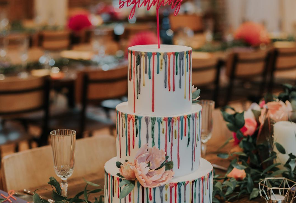 10 rainbow wedding cake ideas to inspire your big day