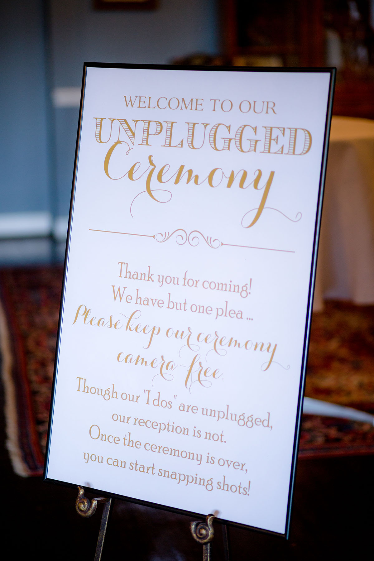 Classic purple vintage wedding in Towson, Maryland unplugged ceremony two brides