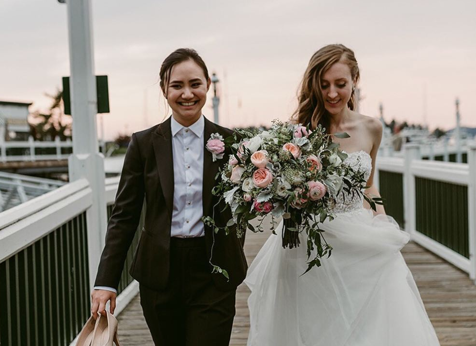 Two Grooms Gender Neutral Wedding Organizer LGBT Wedding Planners Engagement Gift Engagement Idea Gay Lesbian Wedding Planner