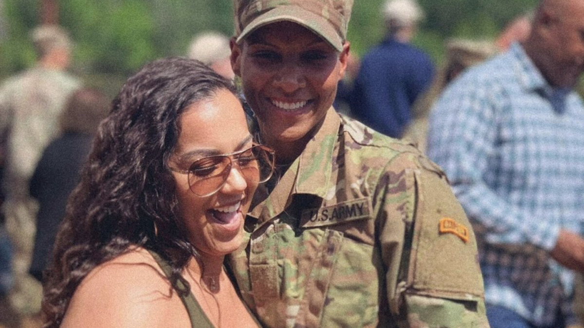 The first black female Army Ranger just proposed to her girlfriend
