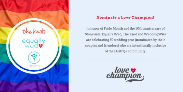 Nominate a love champion!