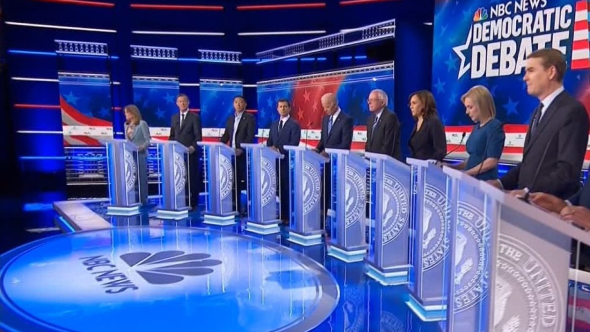 Who said what about LGBTQ+ issues during the first 2020 Democratic presidential debate—and who stayed silent