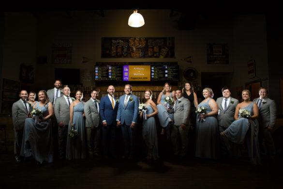 How we organized our wedding party from across the country