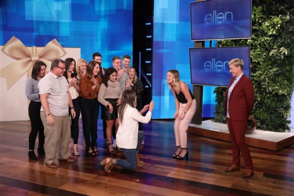 Ellen DeGeneres surprised lesbian couple whose family won't attend wedding