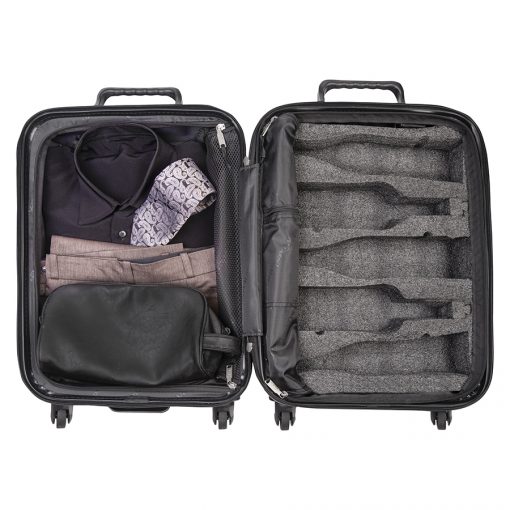 wine carry on suitcase equally wed holiday gift guide
