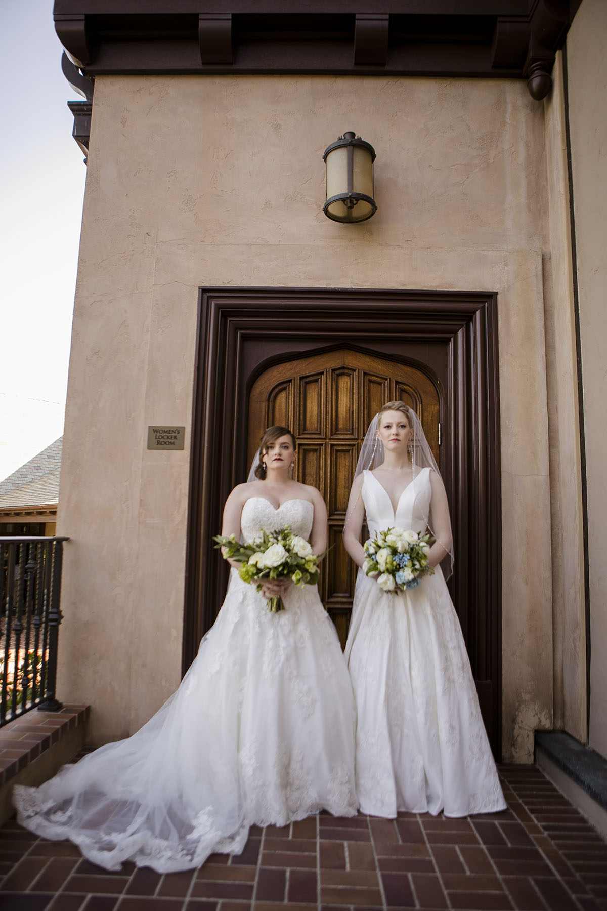 Nerdy and elegant Kingdom Hearts inspired wedding LGBTQ+ weddings two brides lesbian wedding