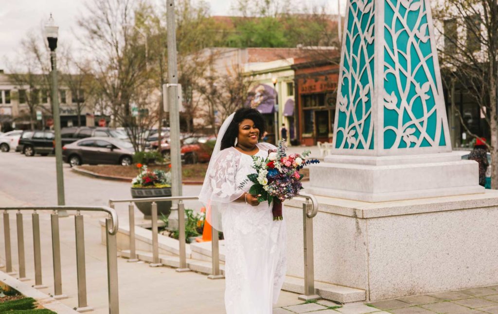 Lakesha and Nikia married during the coronavirus outbreak on March 20, 2020, in Decatur, Ga., but before the CDC shut down small gatherings.