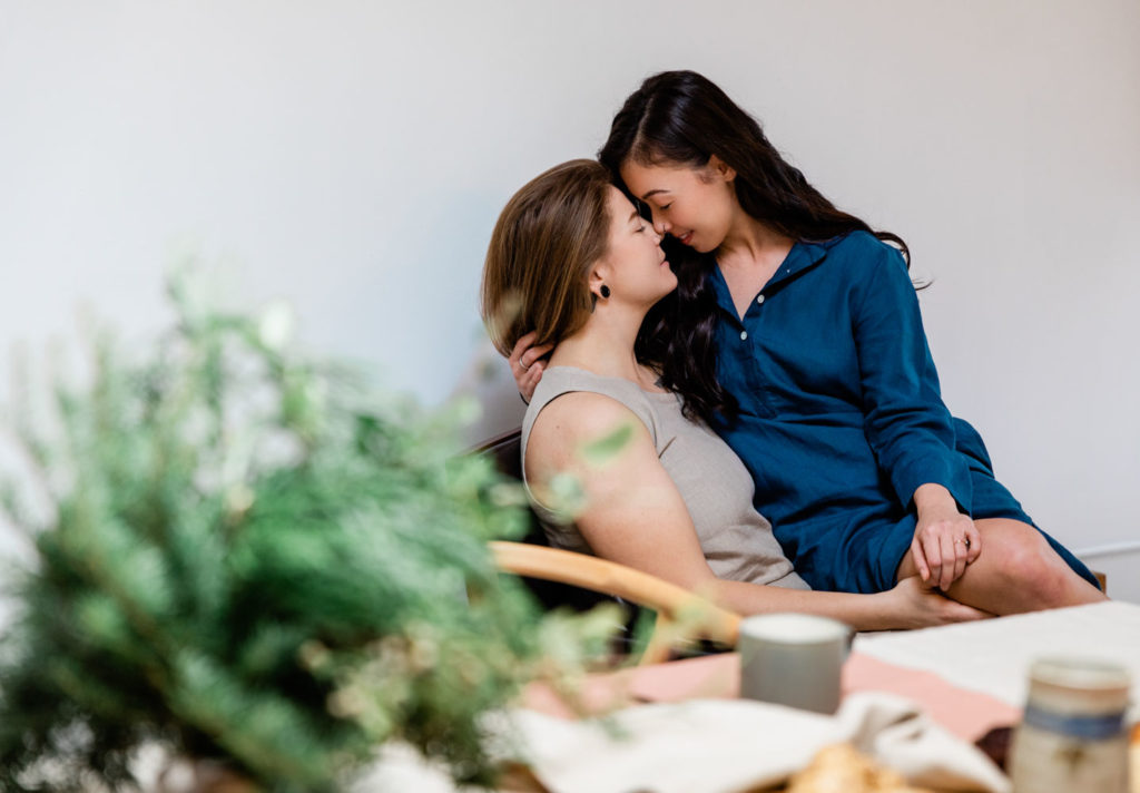 A romantic, dreamy elopement styled shoot in Vancouver, British Columbia Lorenza Tessari Photography Equally Wed LGBTQ+ weddings