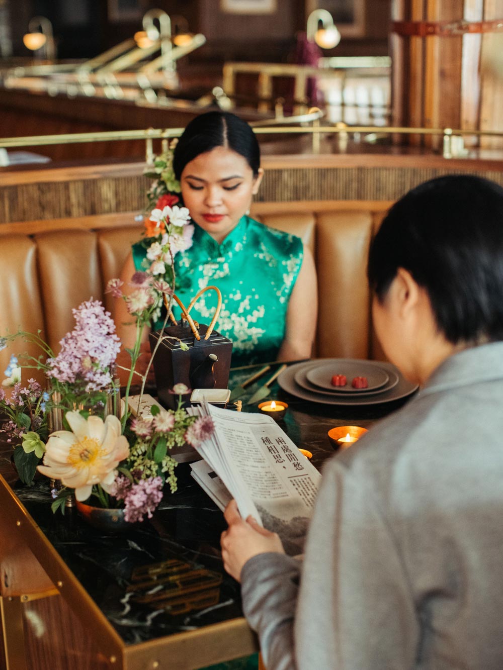 Reclaiming Asian pride: a San Diego private prenuptial tea-and-cocktail celebration