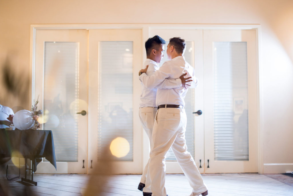 Angelo + Sterling: DIY Filipino-American wedding in Venice, Florida. Ketogenic Photography featured on Equally Wed, the leading LGBTQ+ magazine
