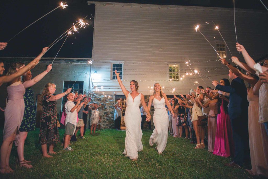 Elegant outdoor wedding at historic farm in Ballston Lake, New York. McCarthy Imagerie featured on Equally Wed, the leading LGBTQ+ wedding magazine and vendor directory.