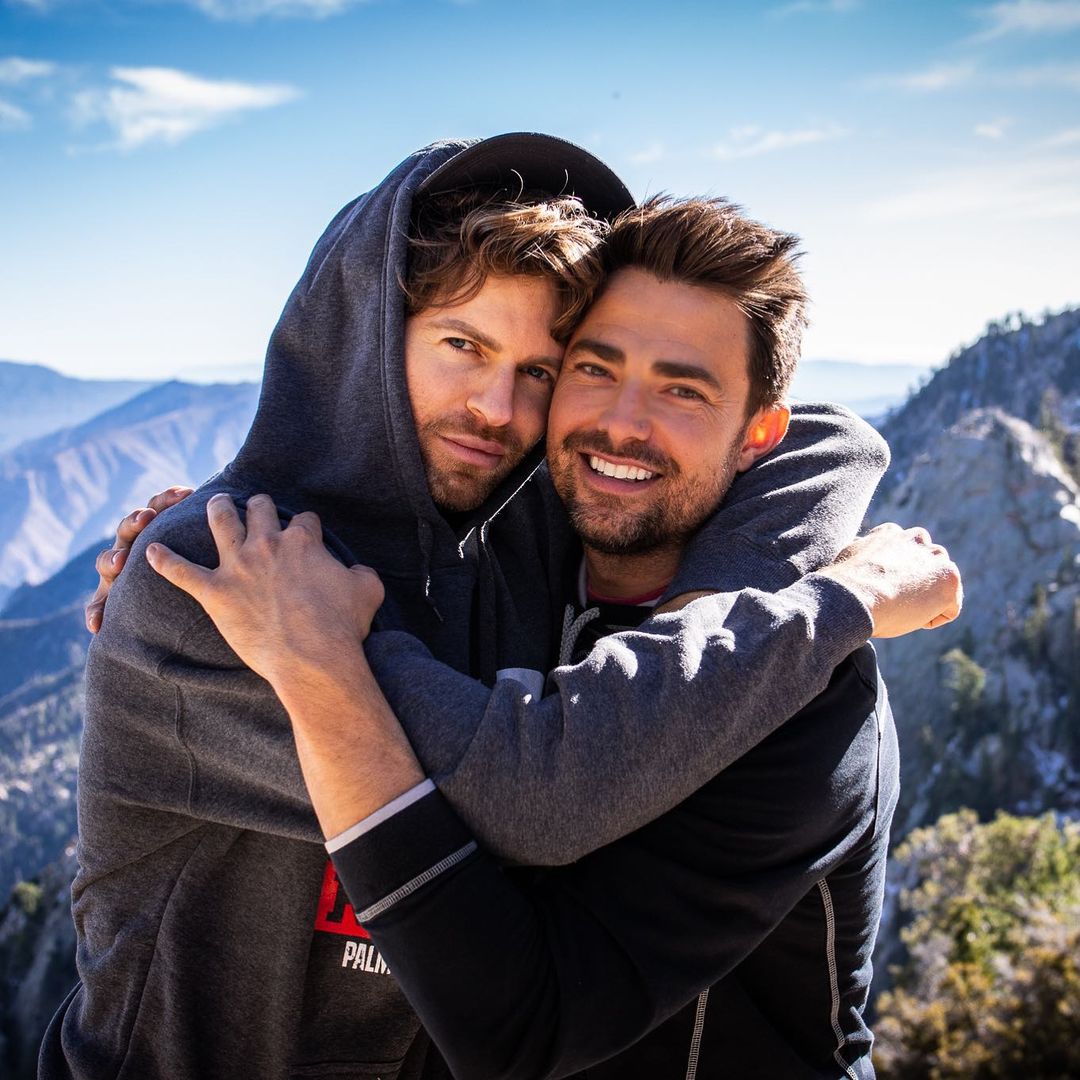 Congratulations are in order for celebrity LGBTQ+ couple Jonathan Bennett a...