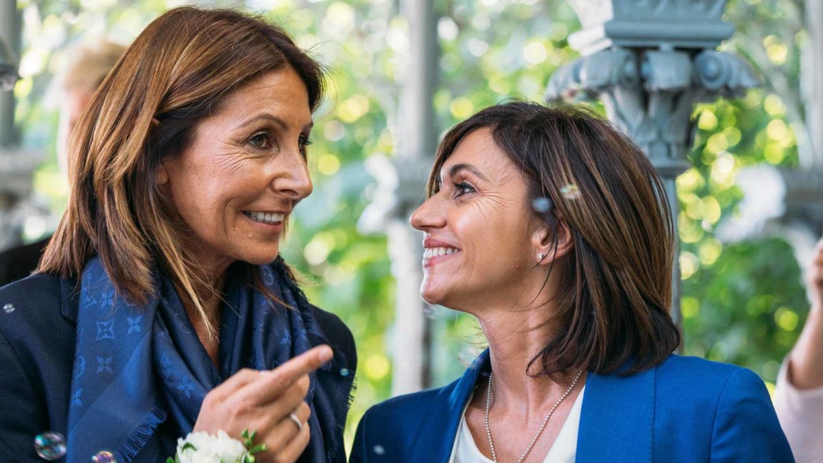 Chiara + Stefania: Italian couple celebrates a Central Park wedding after a decade together
