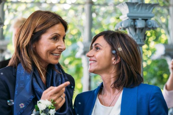 Italian couple celebrates a Central Park wedding after a decade together. Fotovolida featured on Equally Wed, the leading LGBTQ+ wedding magazine and vendor directory.