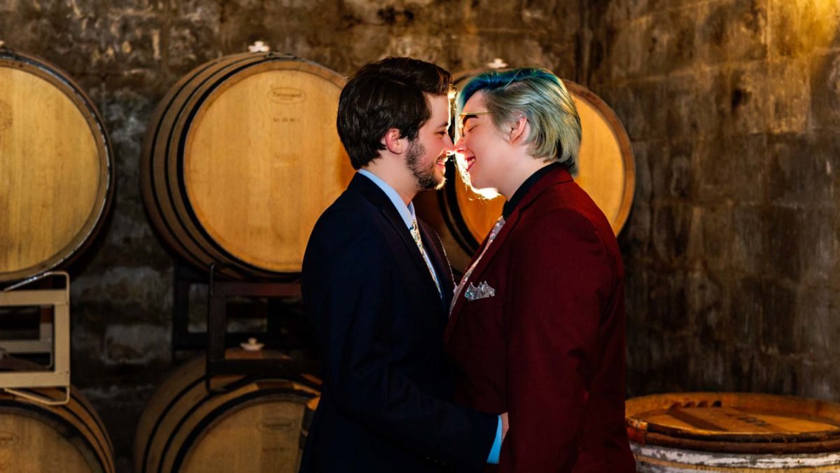 Aaron + Kaleb: Magical DIY wedding at North Carolina vineyard