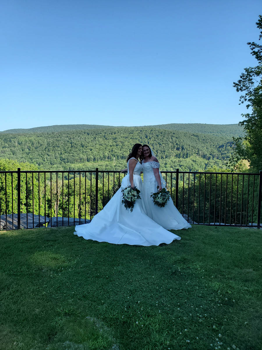 Allyson + Rebecca’s summer wedding at Terraview