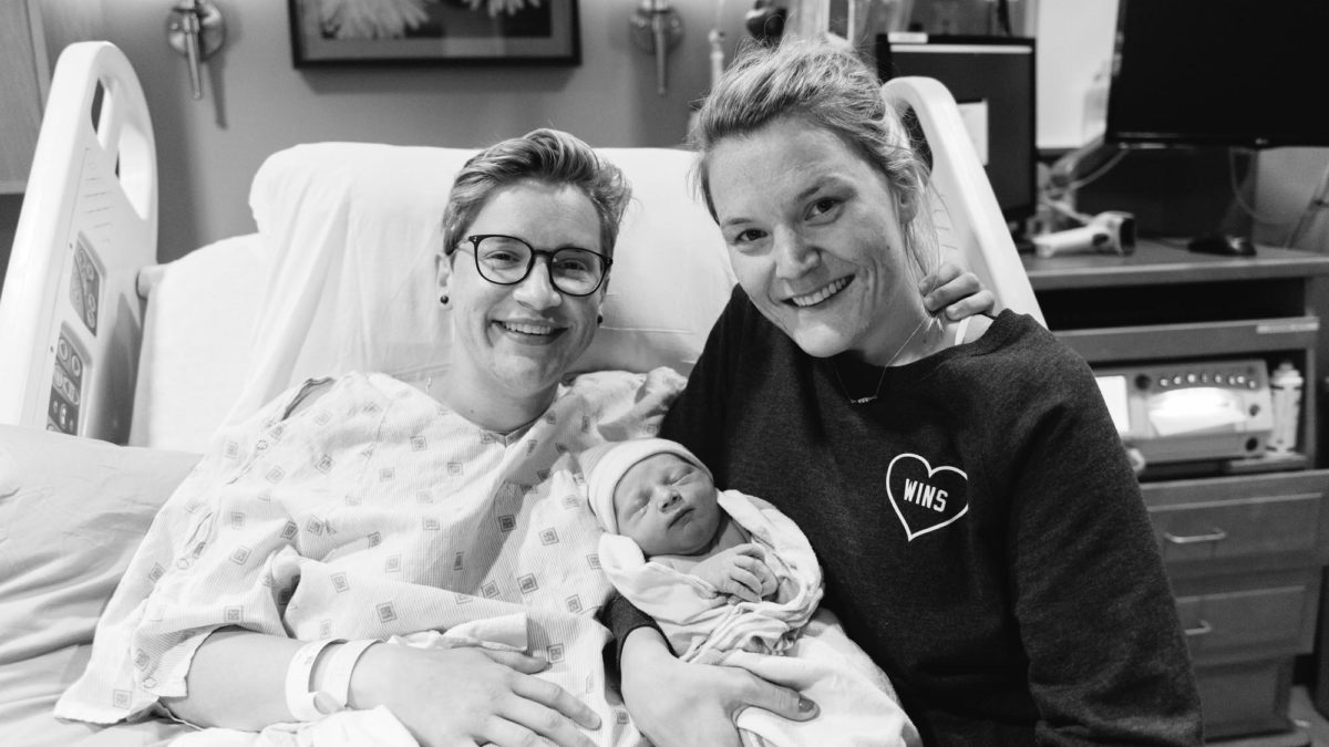 After four rounds of IUI, Callie and Taylor welcome their baby
