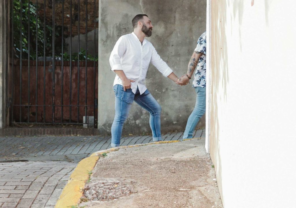 A whirlwind virtual romance turned real-life engagement | Ívvor Rocha | Featured on Equally Wed, the leading LGBTQ+ wedding magazine 