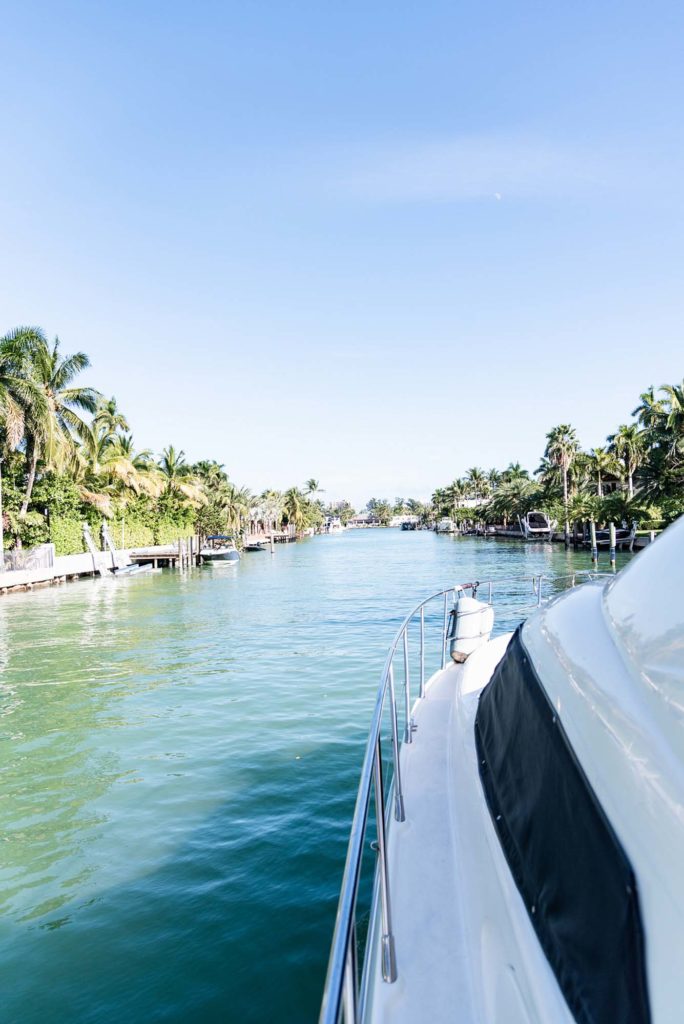 Sunny Miami vow renewal on a private yacht