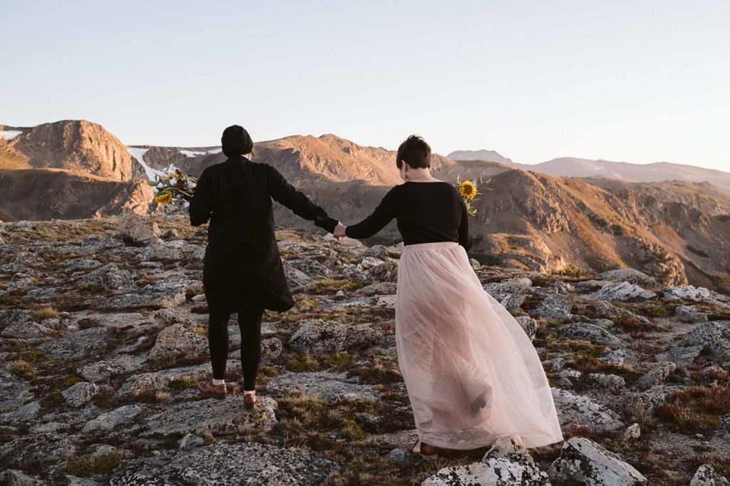  A destination elopement in the Colorado mountains | Larsen Photo Co | Featured on Equally Wed, the leading LGBTQ+ wedding magazine 