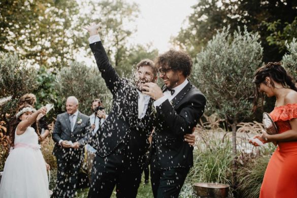 A glamorous Italian wedding at an old steel mill | Rossella Putino | Featured on Equally Wed, the leading LGBTQ+ wedding magazine us Italian wedding at an old steel mill | Rossella Putino | Featured on Equally Wed, the leading LGBTQ+ wedding magazine