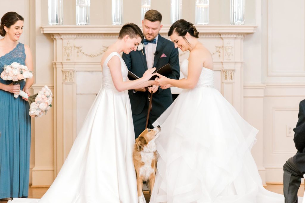 A light and airy North Carolina wedding | Alyssa Frost Photography | Featured on Equally Wed, the leading LGBTQ+ wedding magazine 
