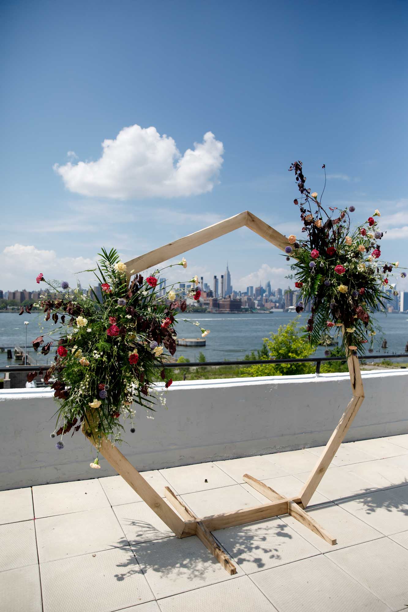 A romantic summer Brooklyn wedding | Joshua Dwain | Featured on Equally Wed, the leading LGBTQ+ wedding magazine